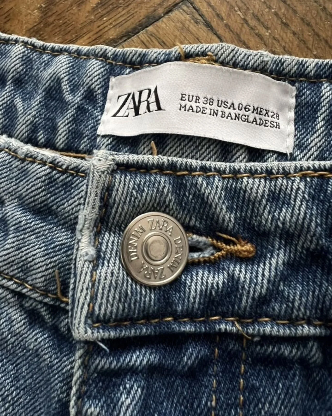 Джинсы Zara оригинал - миниатюра 2
