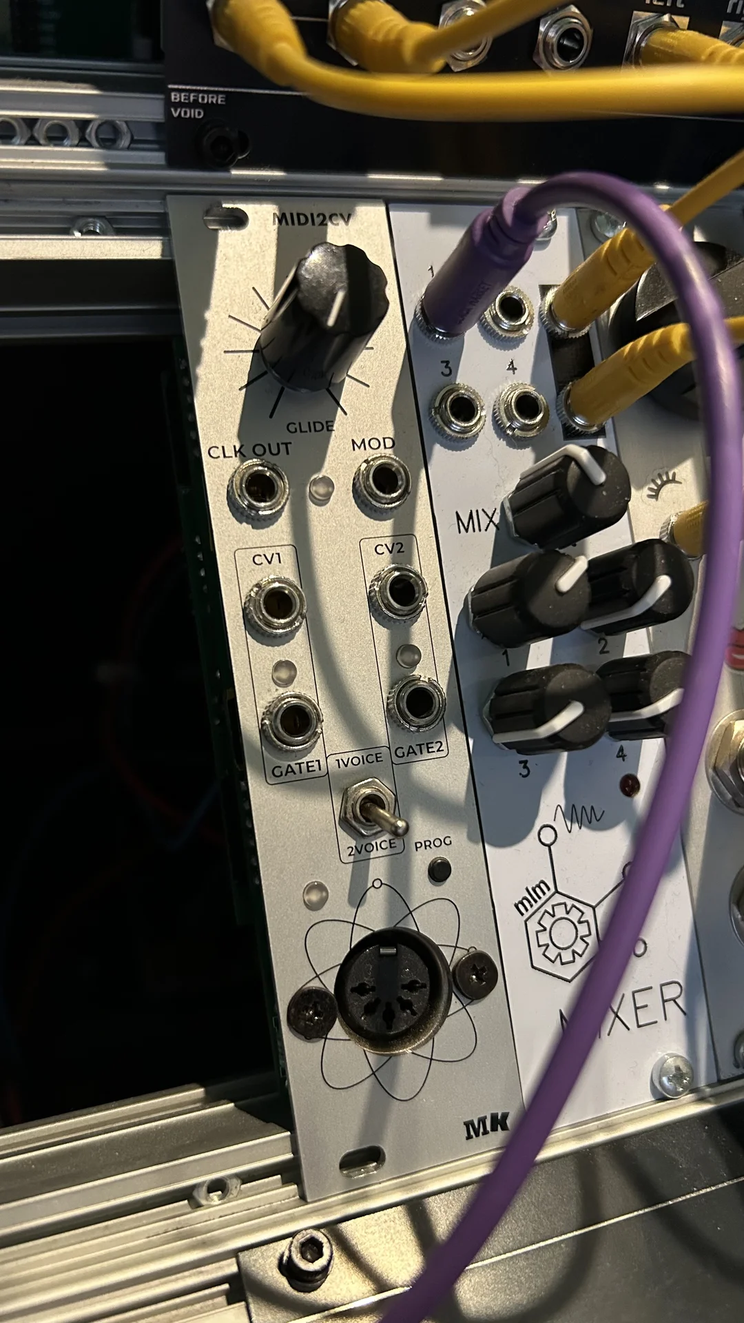 MIDI2CV eurorack (клон) - изображение 1