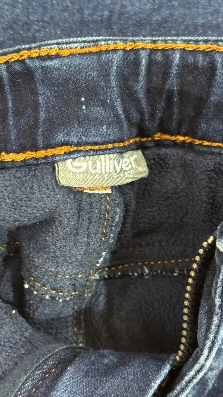 Джинсы утепленные Гулливер Gulliver 98 как новые - миниатюра 5
