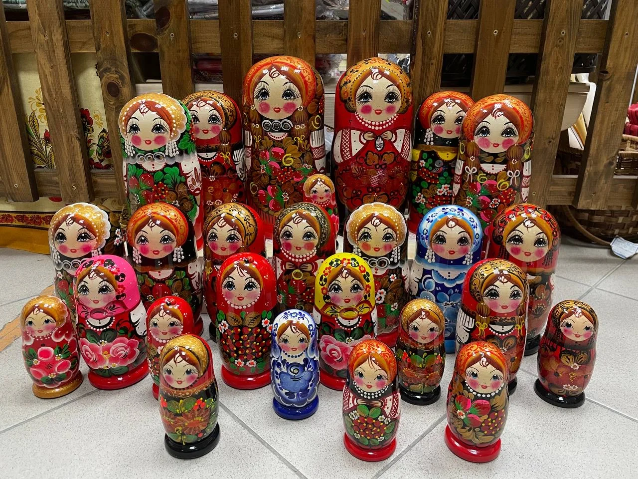 матрешки в ассортименте - изображение 1