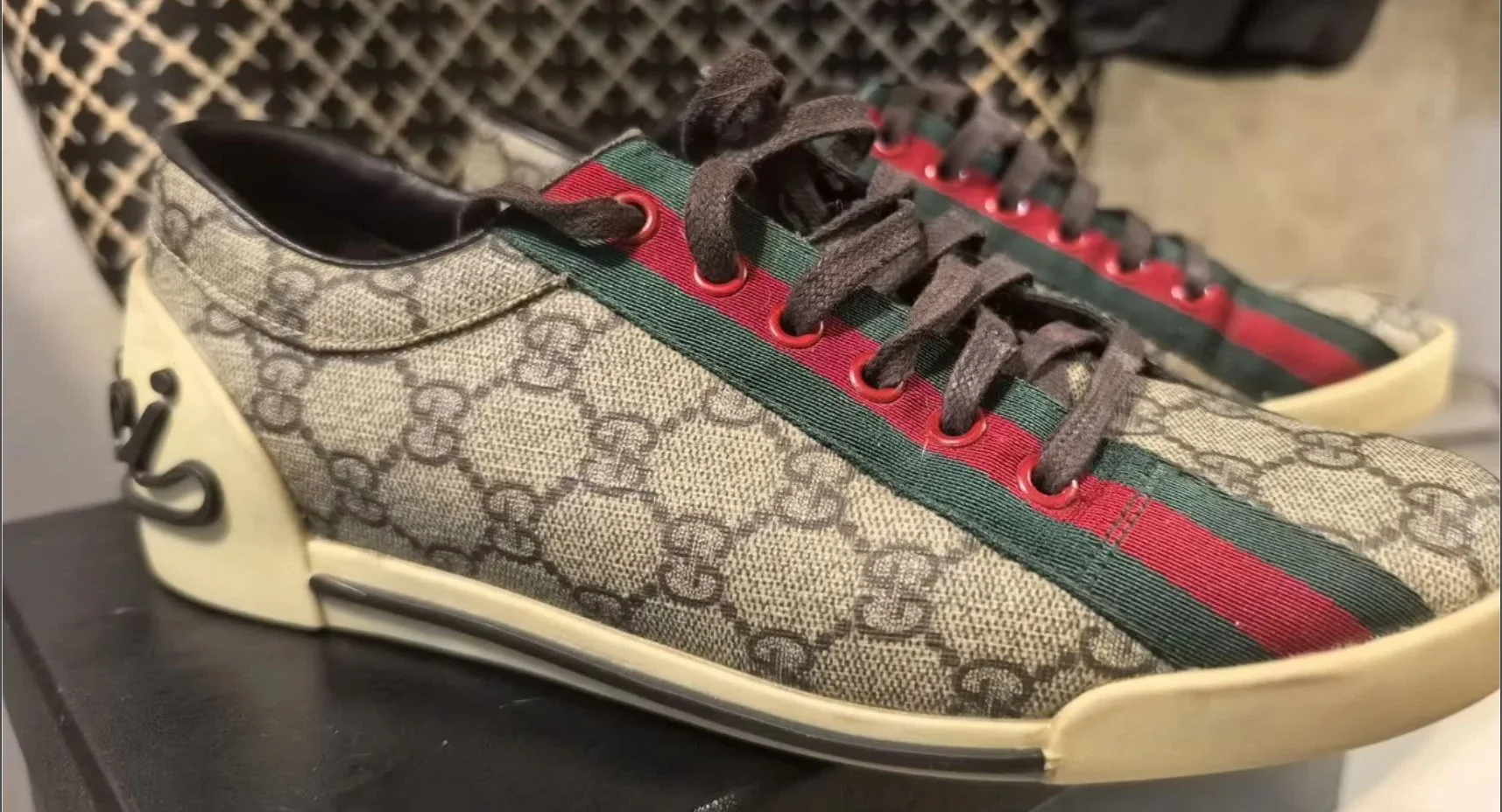 Кеды gucci оригинал - миниатюра 2