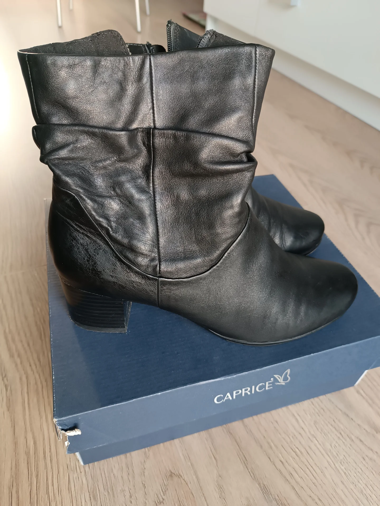 Сапоги женские Caprice, демисезон, размер 40,5 - миниатюра 2