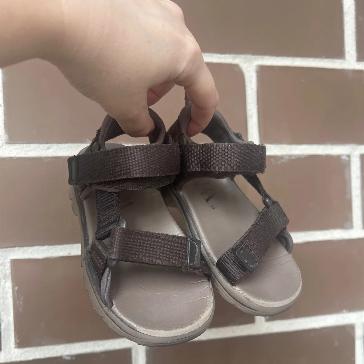 Сандали детские Zara 23 размер - изображение 1