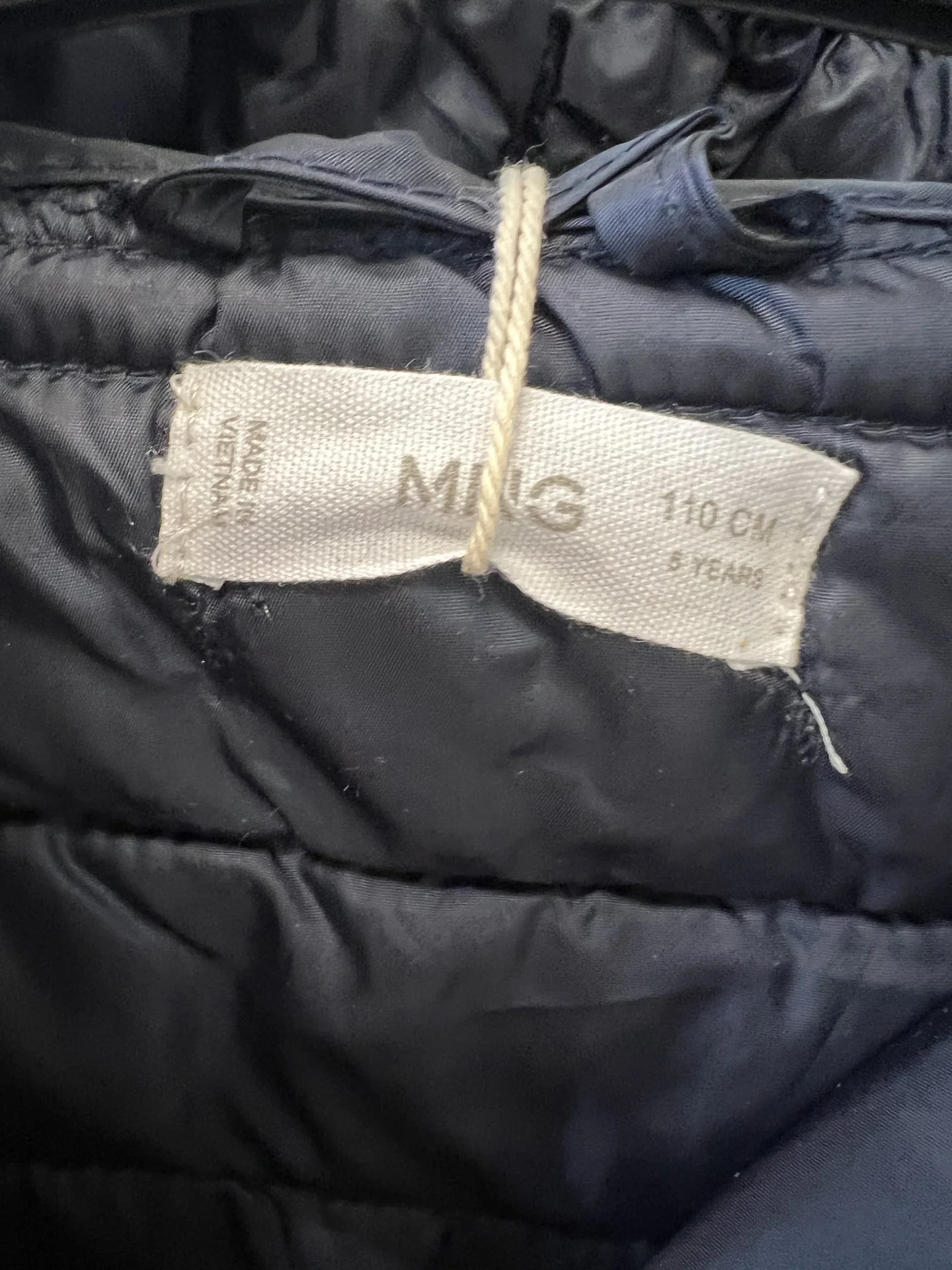 Куртка детская mango 110 размер - миниатюра 5