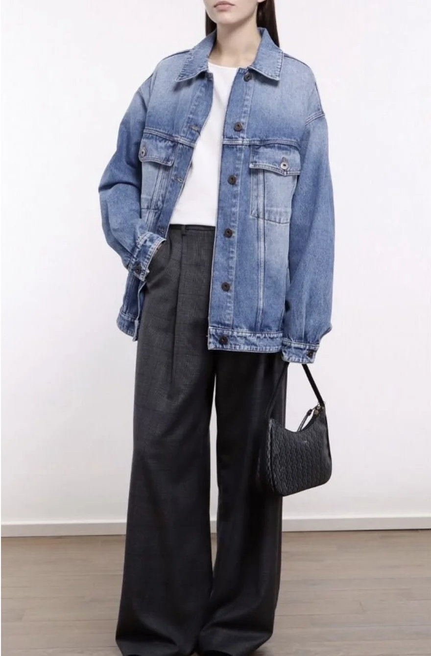 Куртка Max Mara 48 деним - миниатюра 5
