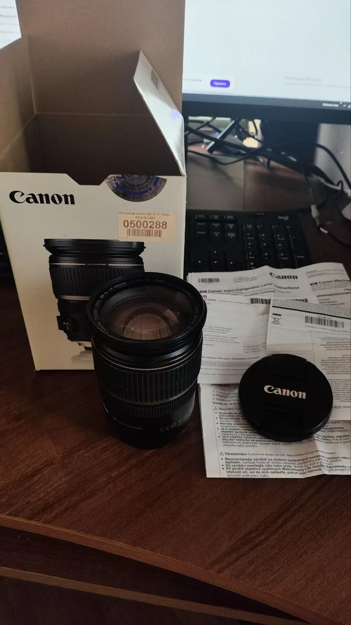 Объектив Canon EF S 17-55 mm f 2.8 - миниатюра 4