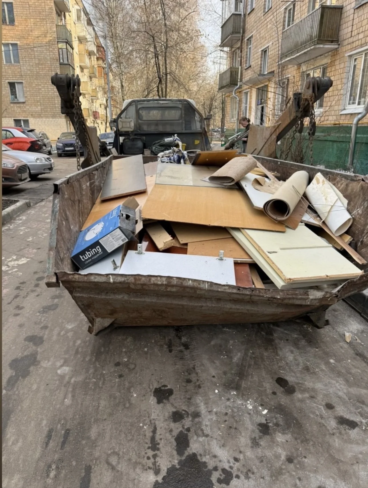 Вывоз мусора контейнером газелью самосвалом - миниатюра 7