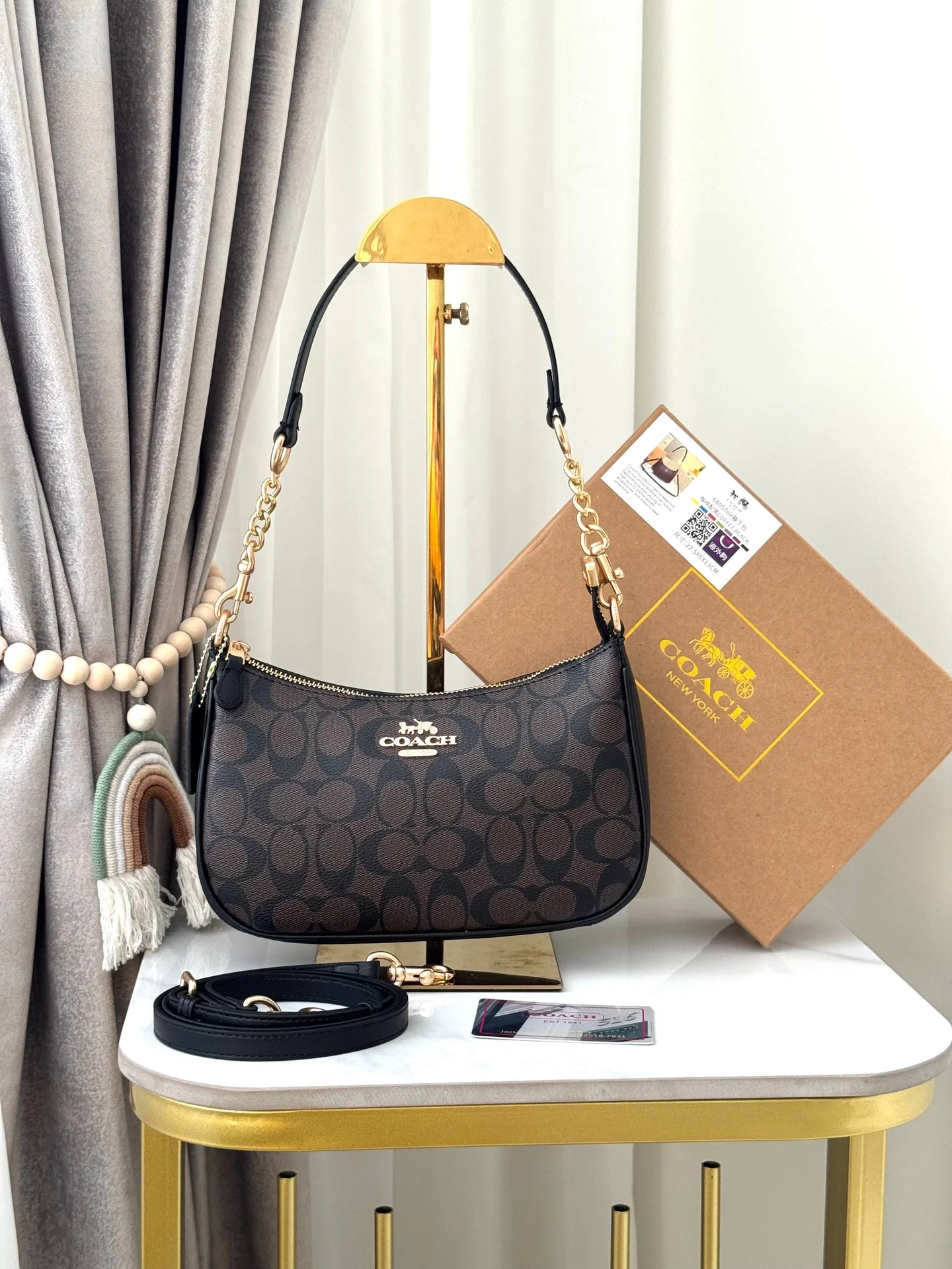 Сумка женская Coach - миниатюра 4