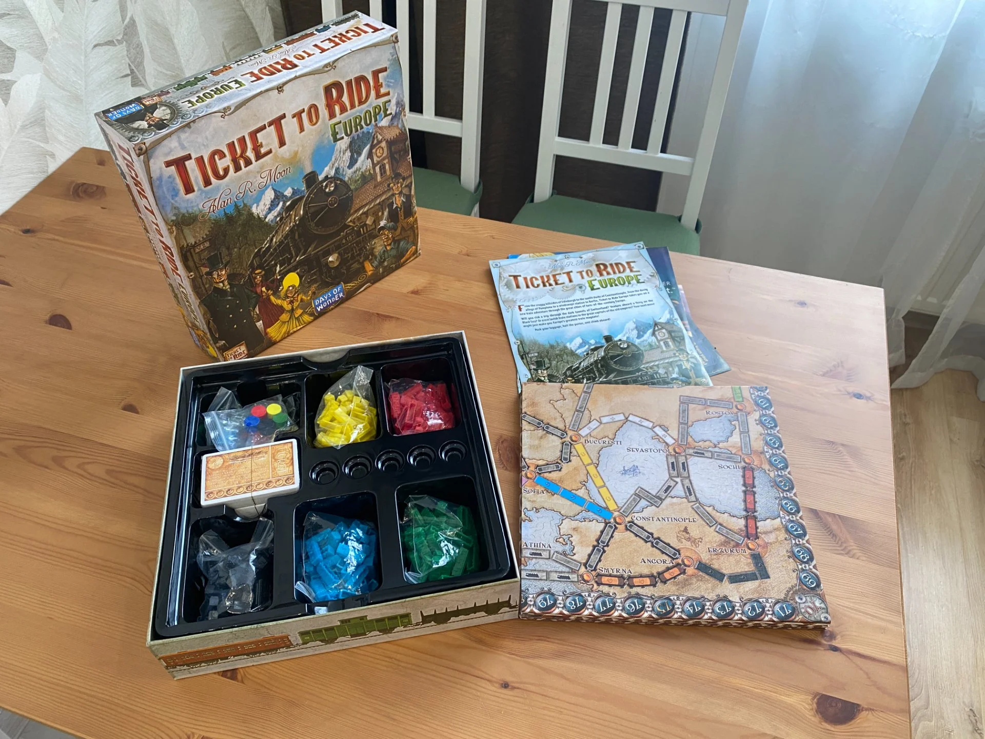 Ticket to Ride: Europe - новая, в плёнке, русские правила - миниатюра 2