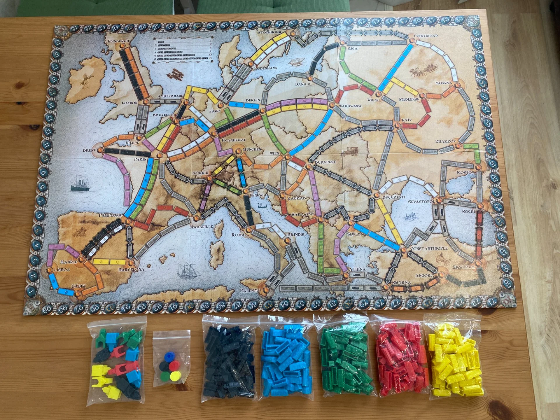 Ticket to Ride: Europe - новая, в плёнке, русские правила - миниатюра 5