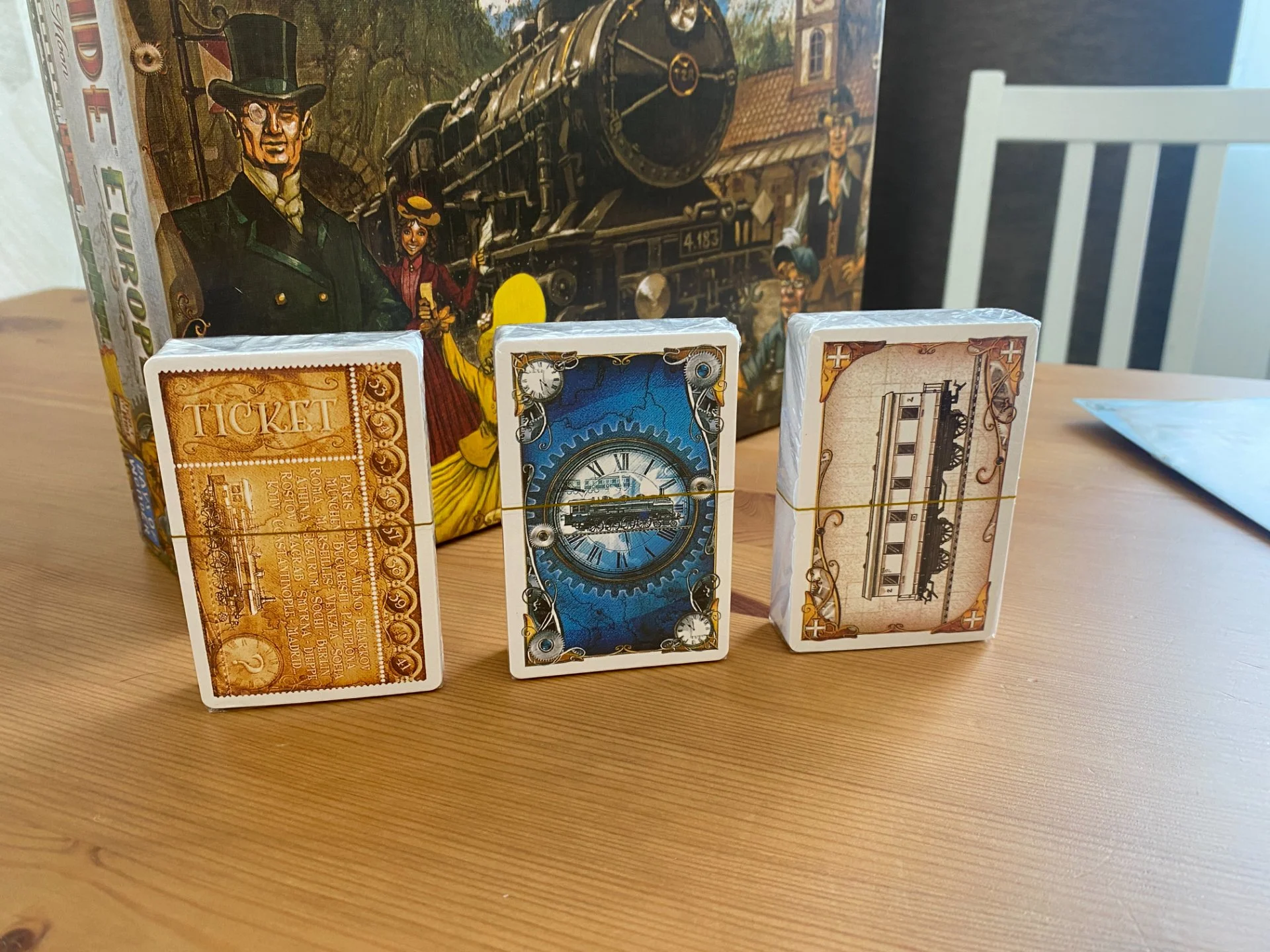 Ticket to Ride: Europe - новая, в плёнке, русские правила - миниатюра 6