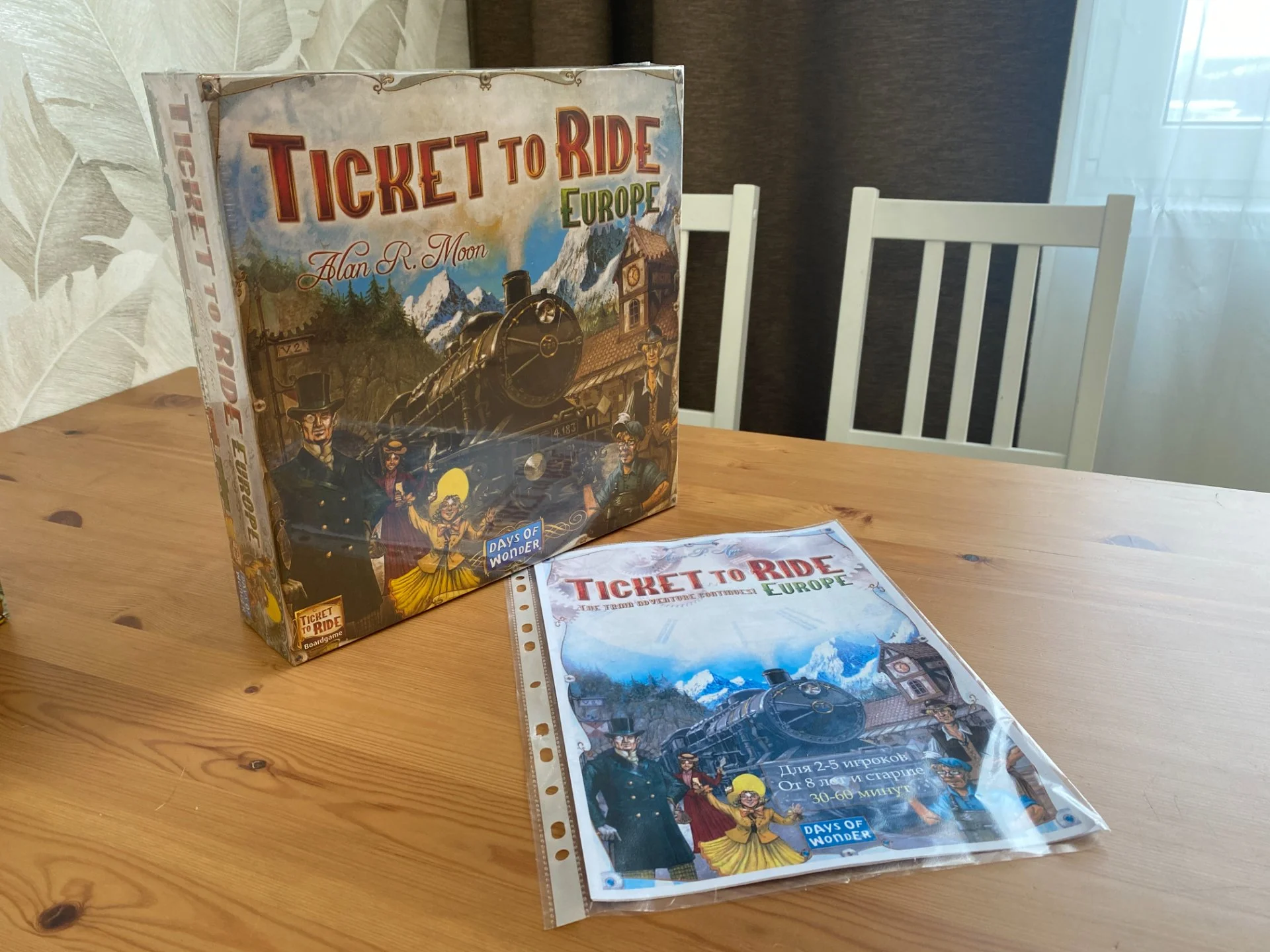 Ticket to Ride: Europe - новая, в плёнке, русские правила - миниатюра 8