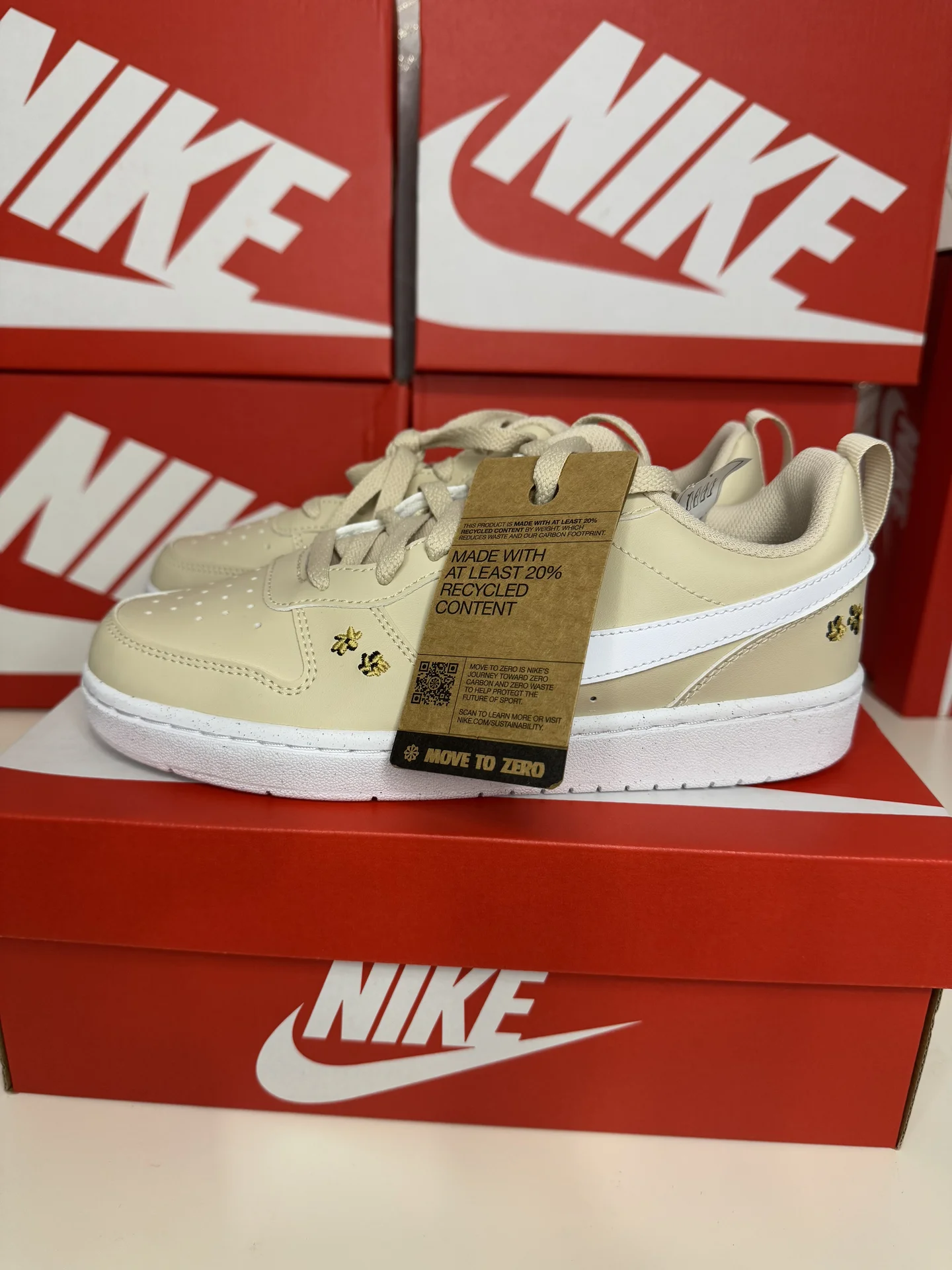 Кроссовки женские Nike court - миниатюра 5