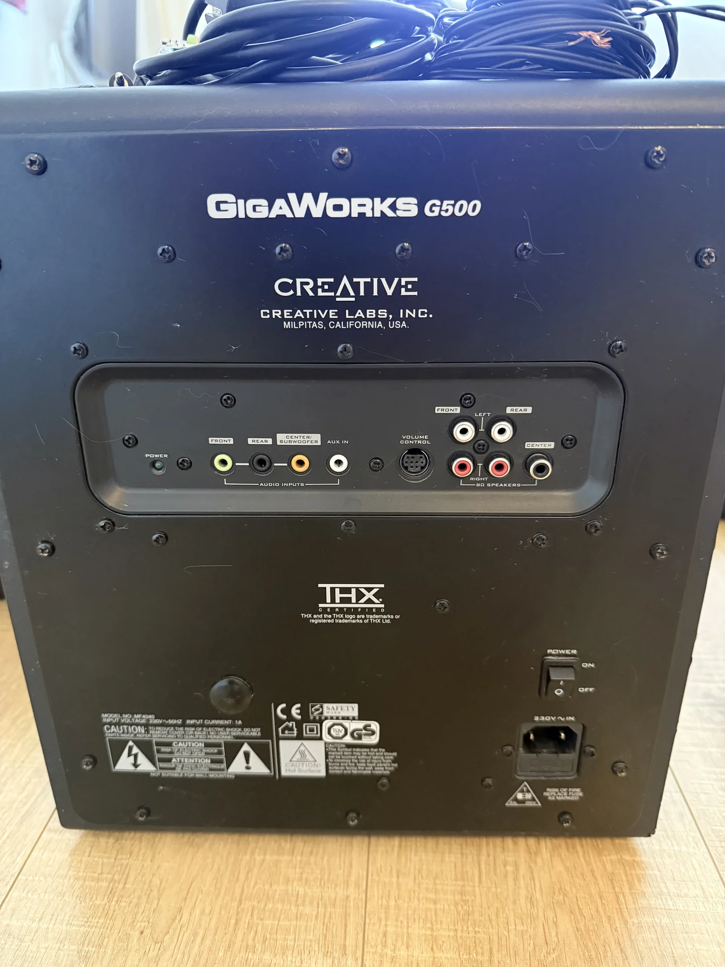 Акустика 5.1 creative GigaWorks G500 - изображение 1