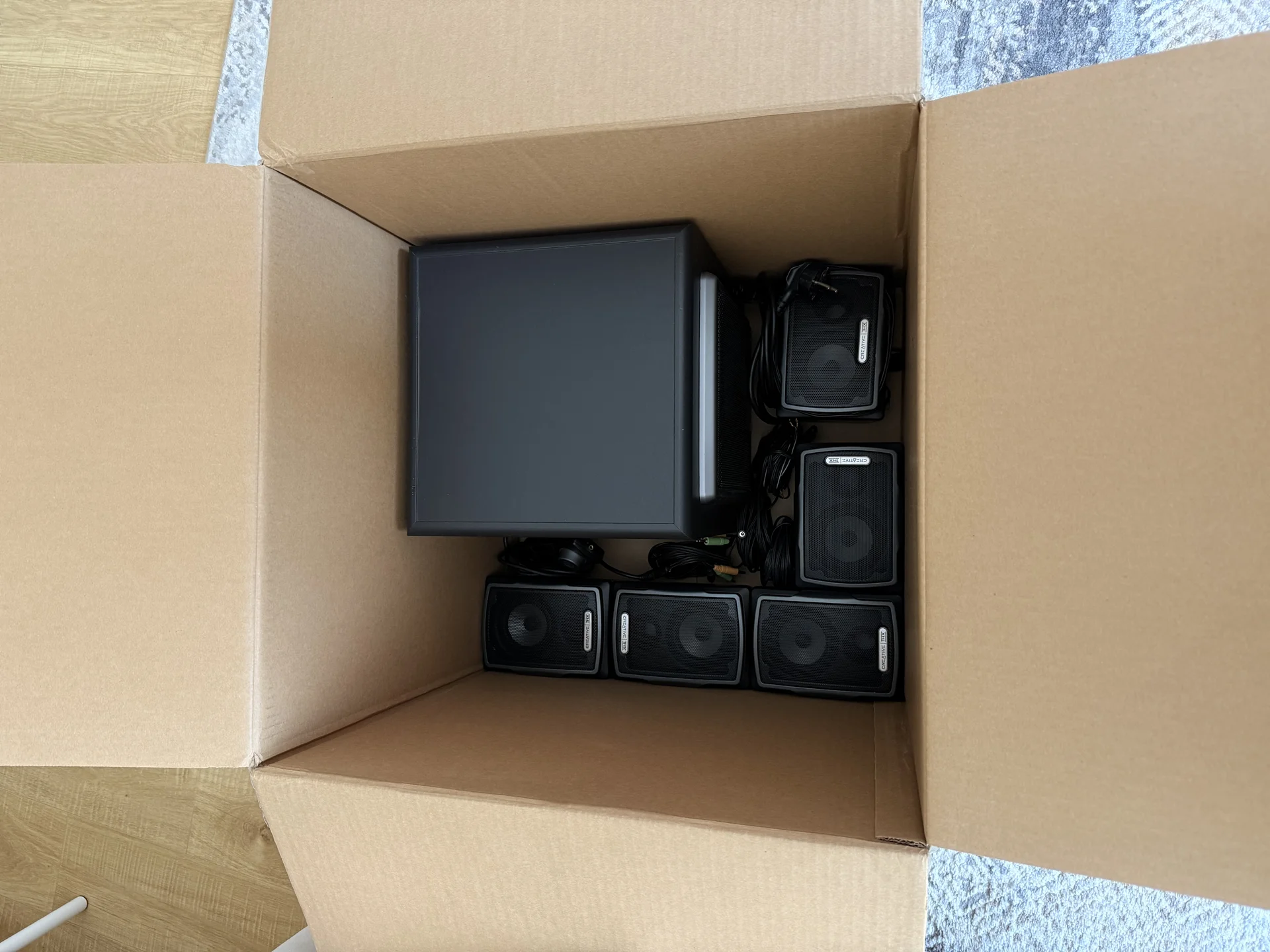 Акустика 5.1 creative GigaWorks G500 - миниатюра 8
