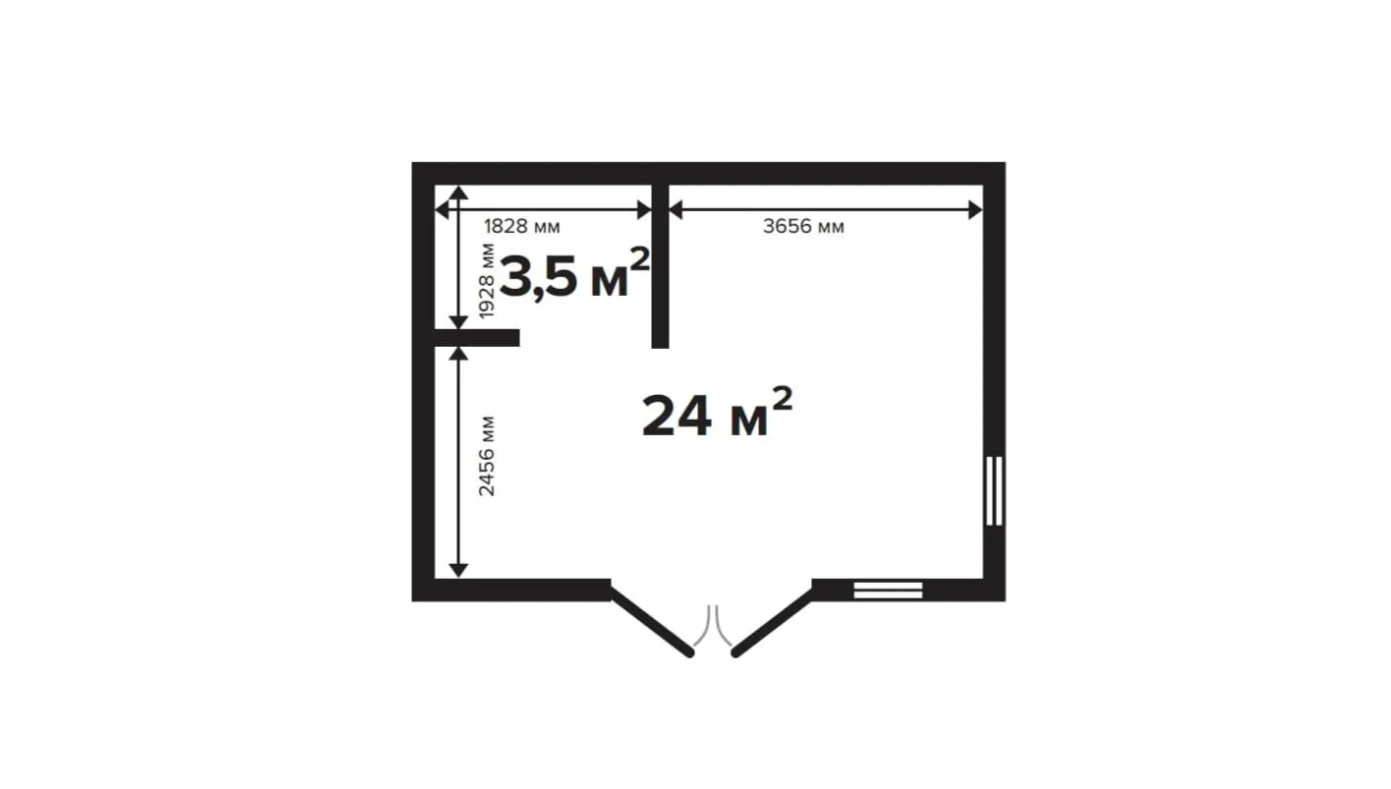Дом 24 м2 под ключ - миниатюра 4
