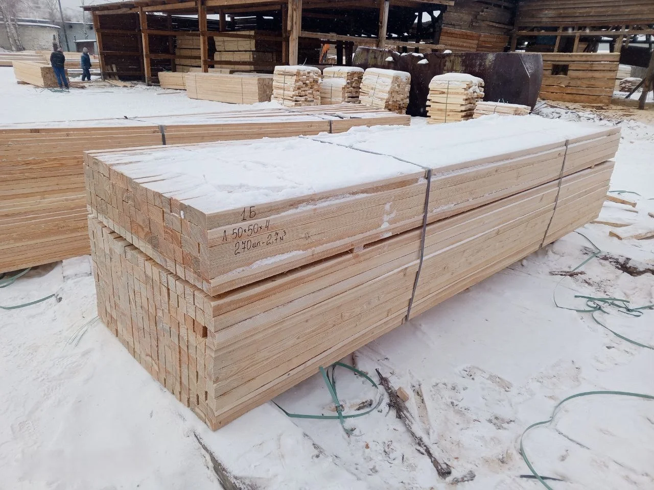 Пиломатериал из лиственницы 25х150х4000 - миниатюра 4