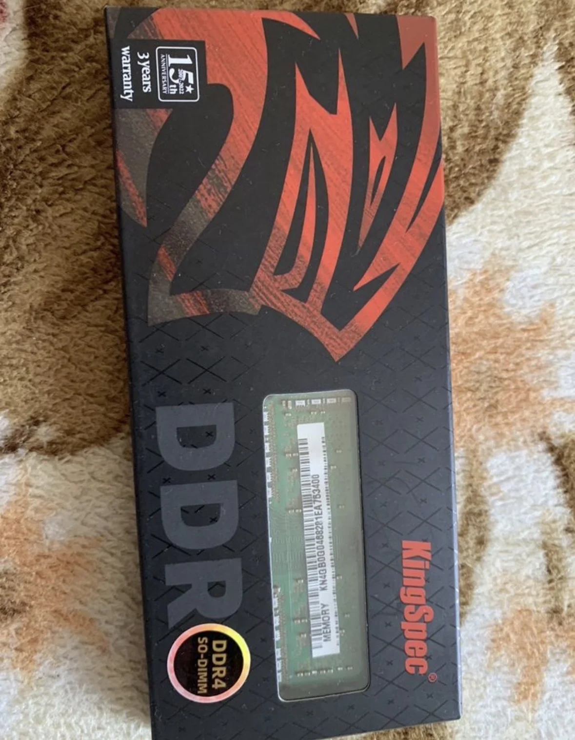 Оперативная память на ноутбук 4gb, ddr4, 2 плашки - миниатюра 2