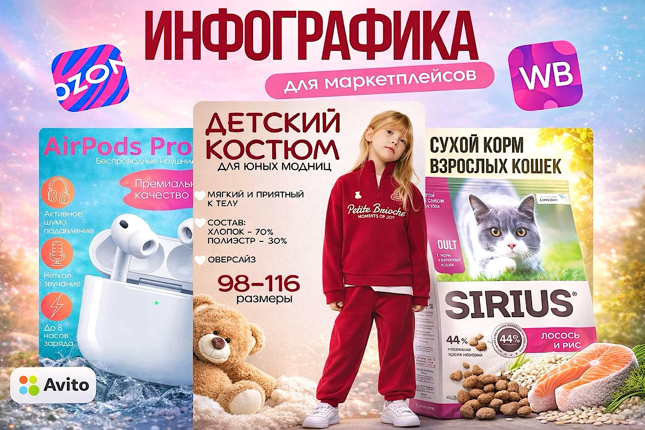 Инфографика для Маркетплейсов - изображение 1