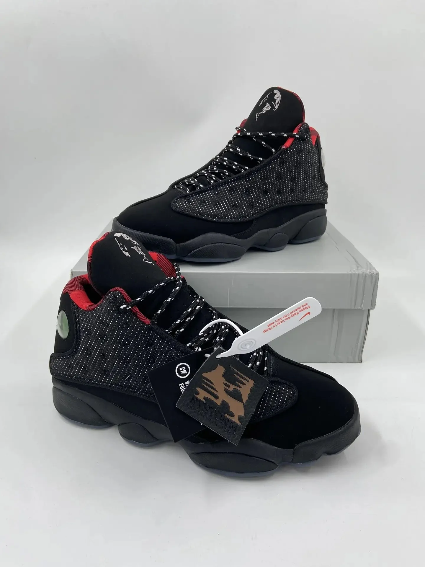 Кроссовки Jordan 12 черные, размеры 41-46 - миниатюра 9