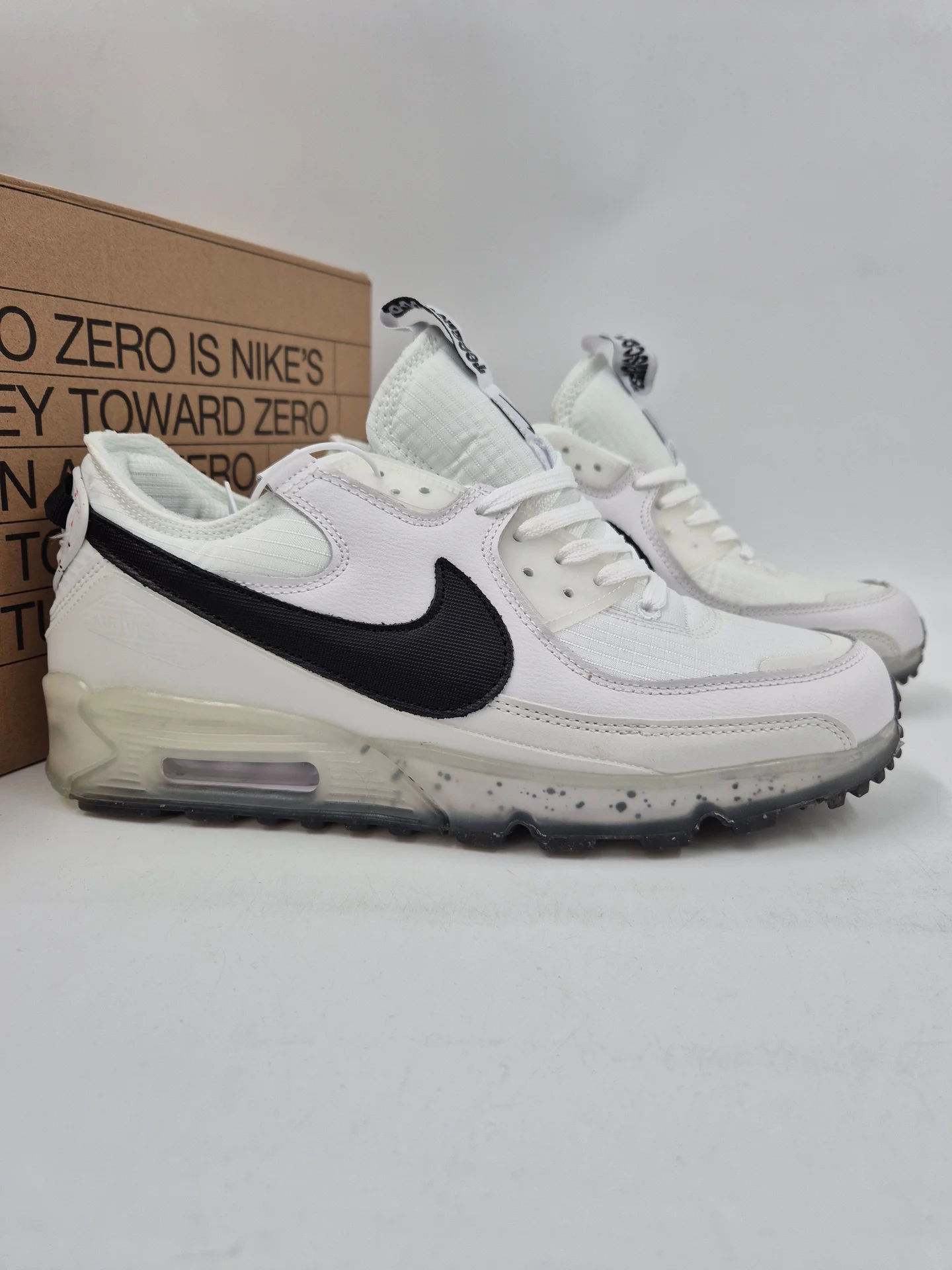 Кроссовки Air Max 90 white размеры 41-45 EUR - миниатюра 2