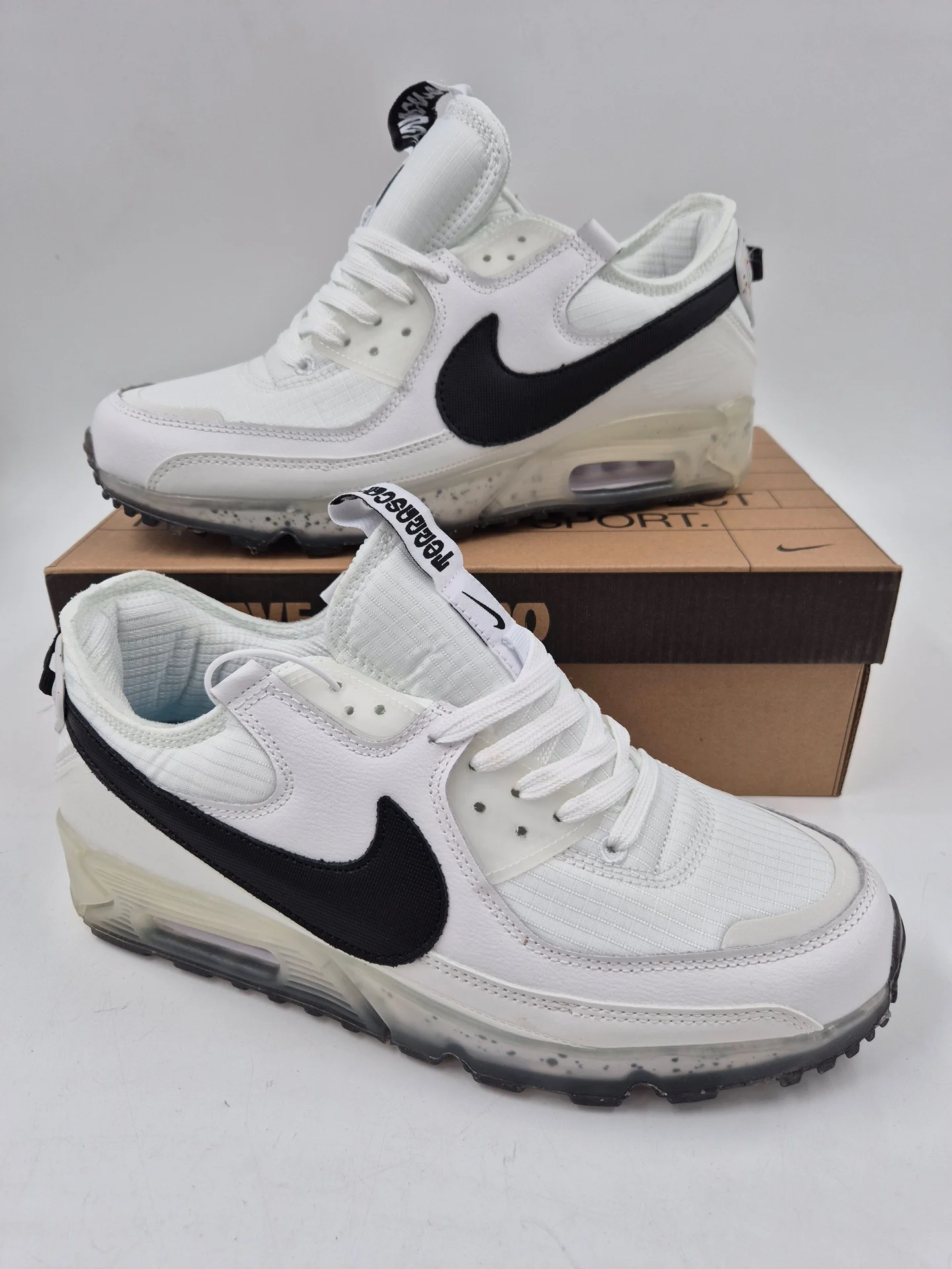 Кроссовки Air Max 90 white размеры 41-45 EUR - миниатюра 7