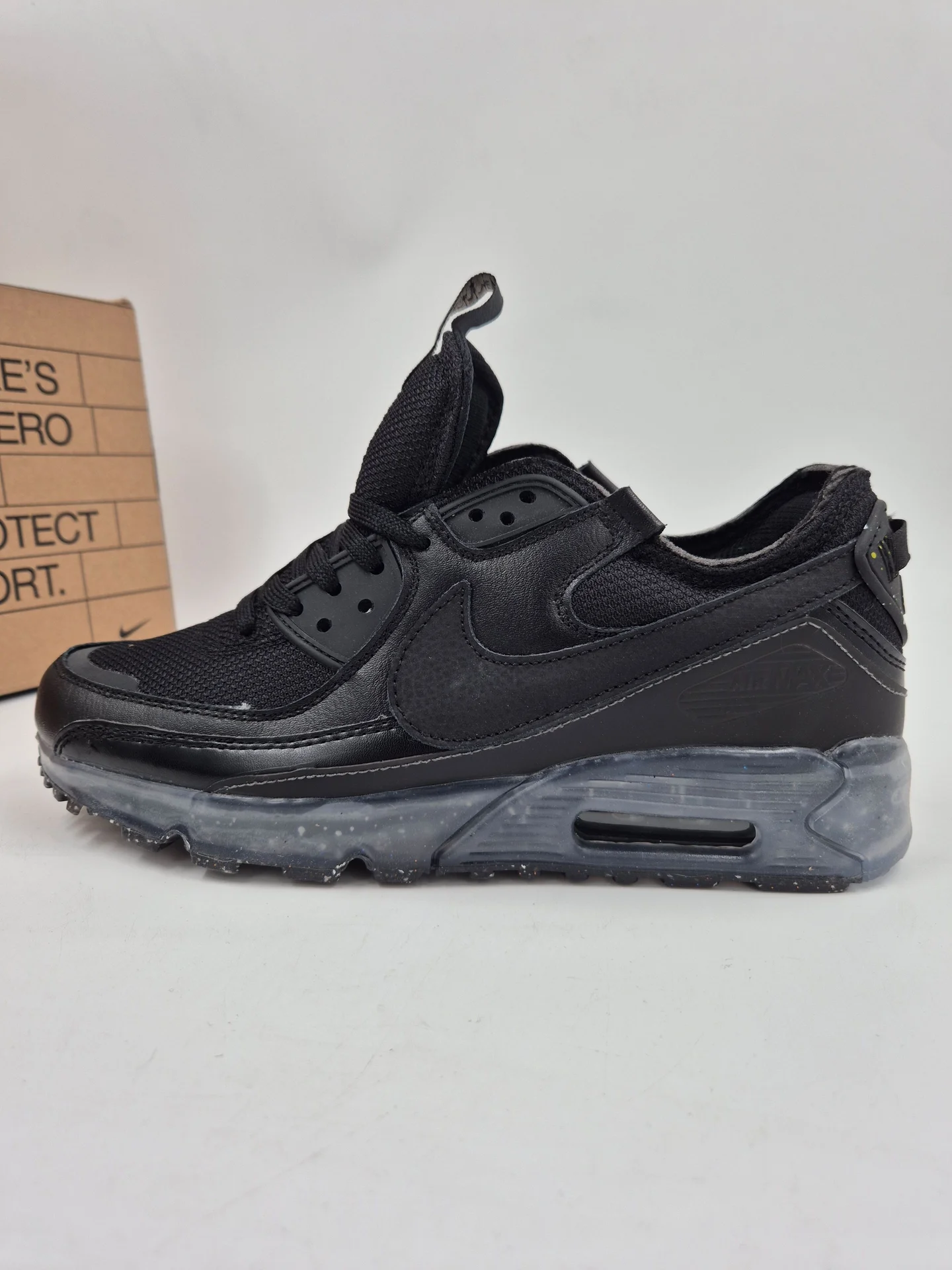 Кроссовки Air Max 90 black размеры 41-45 EUR - миниатюра 7