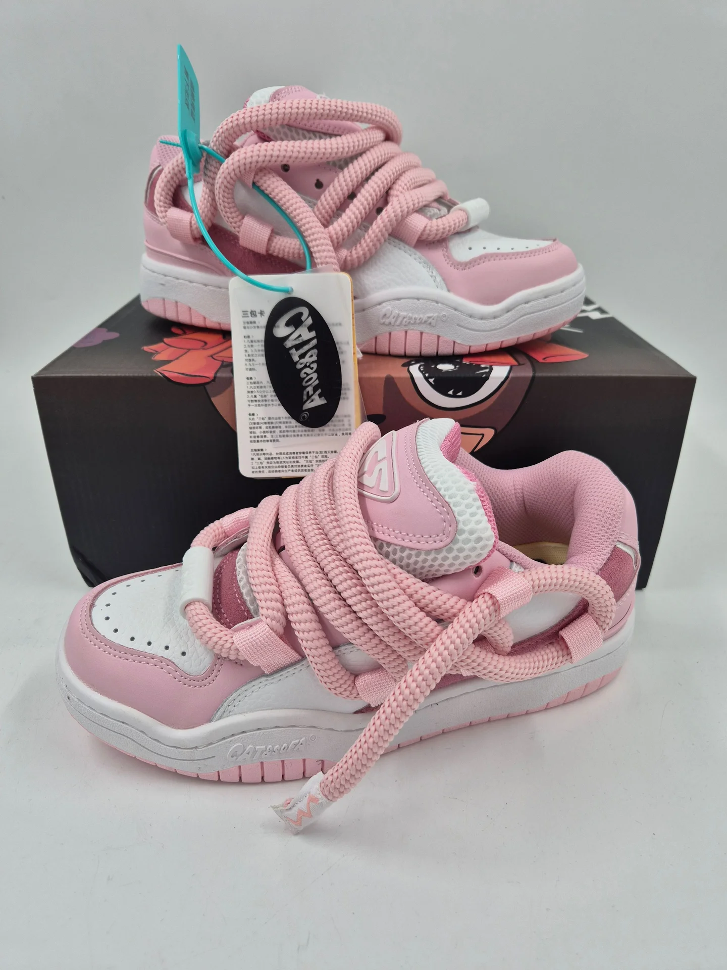 Кроссовки Cat & Sofa pink размеры 37-41 EUR - миниатюра 3