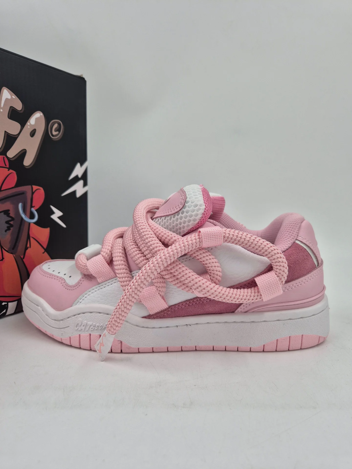 Кроссовки Cat & Sofa pink размеры 37-41 EUR - миниатюра 6