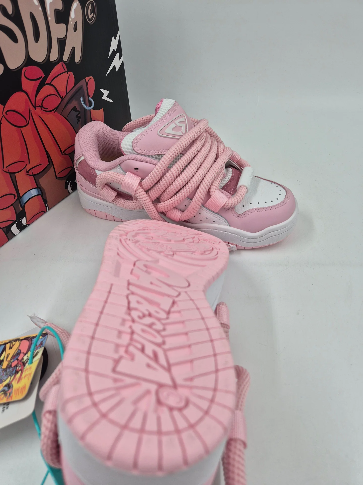 Кроссовки Cat & Sofa pink размеры 37-41 EUR - миниатюра 7