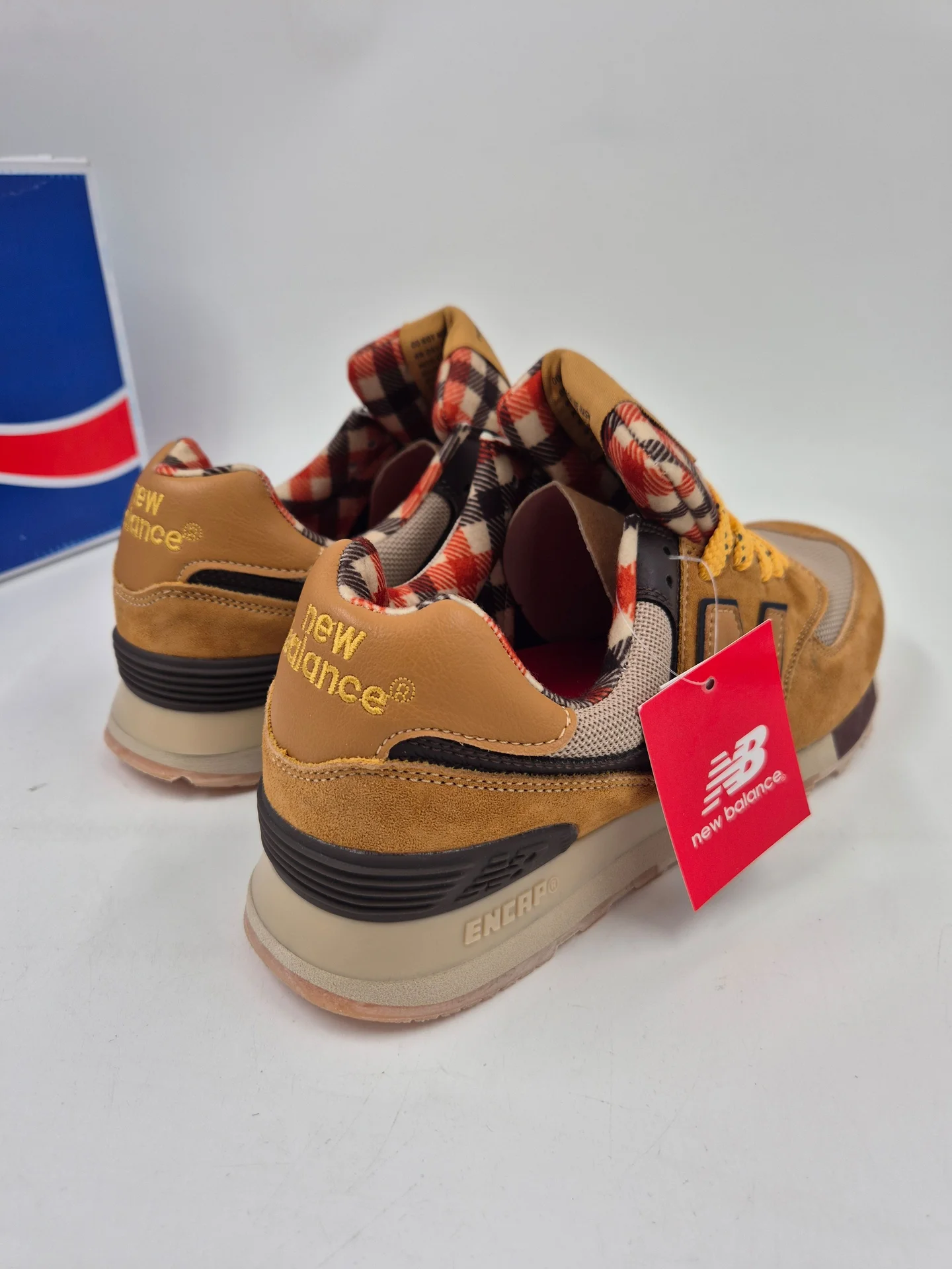 Кроссовки New Balance 574 orange размеры 41-46 - миниатюра 8