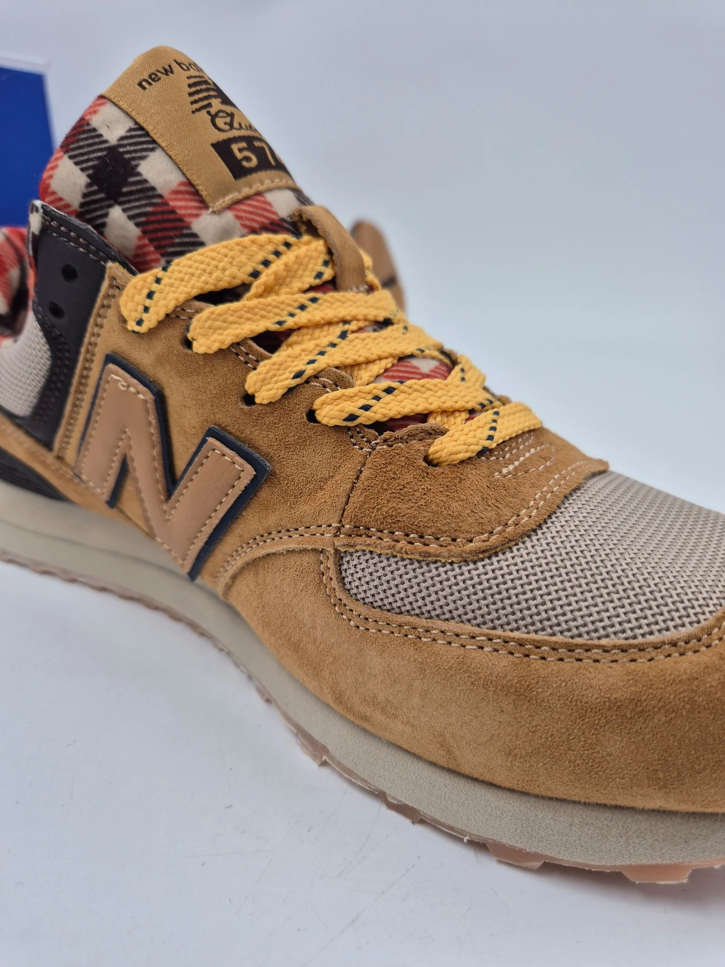 Кроссовки New Balance 574 orange размеры 41-46 - миниатюра 11