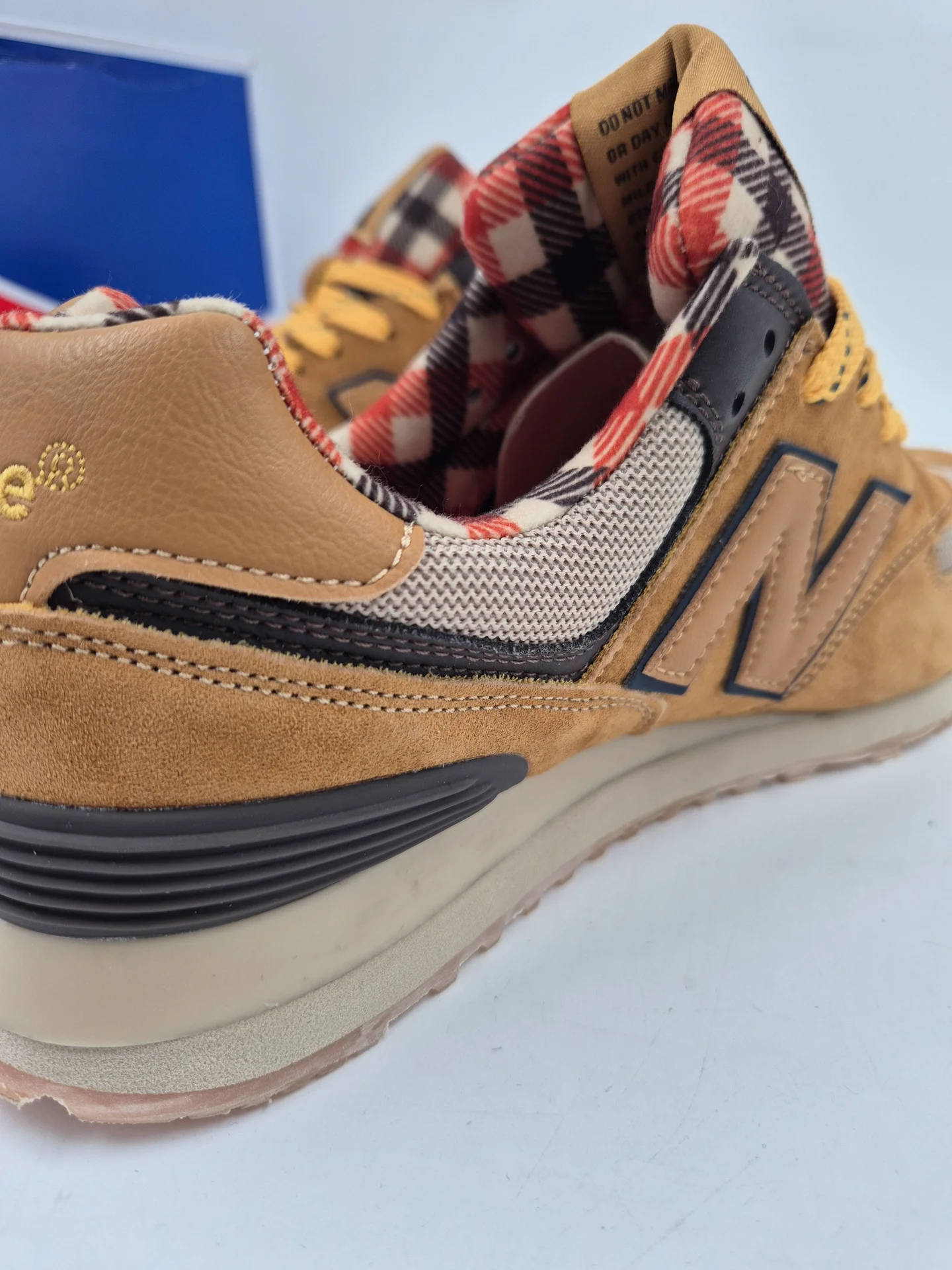 Кроссовки New Balance 574 orange размеры 41-46 - миниатюра 12