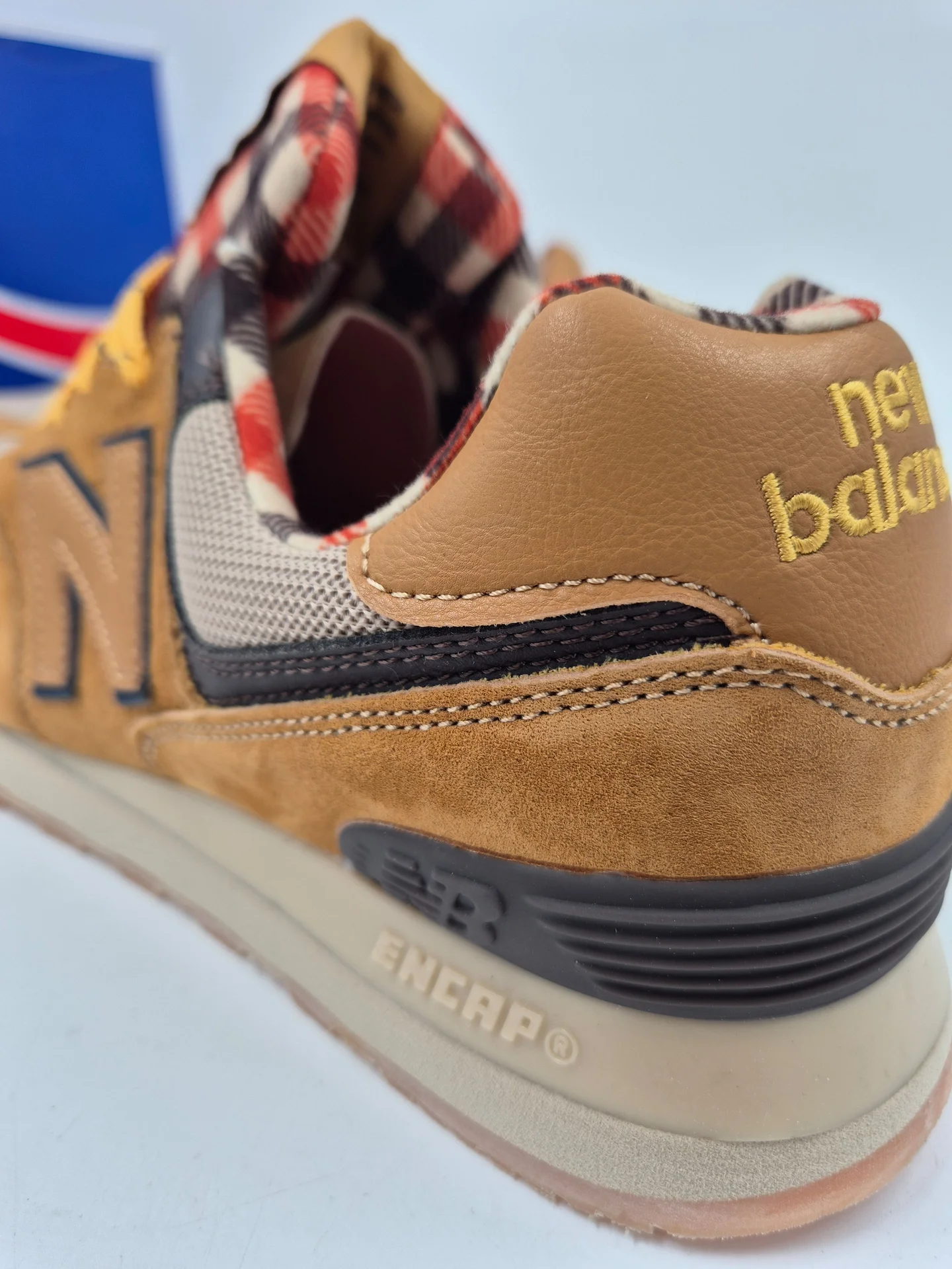 Кроссовки New Balance 574 orange размеры 41-46 - миниатюра 13