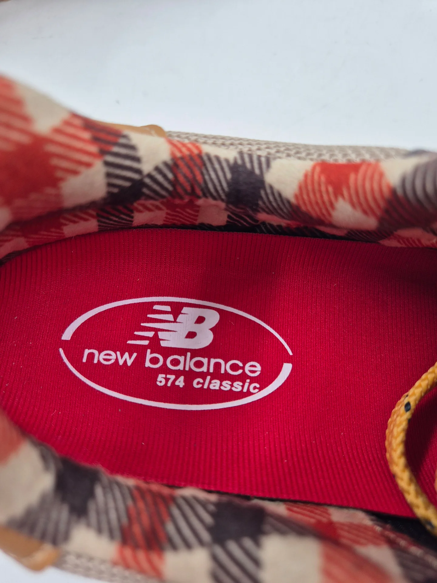 Кроссовки New Balance 574 orange размеры 41-46 - миниатюра 15
