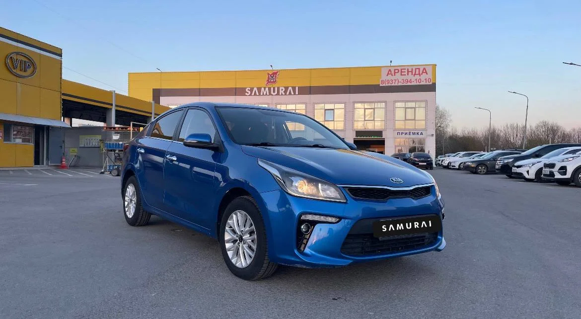 Прокат KIA RIO AT 2021г - изображение 1