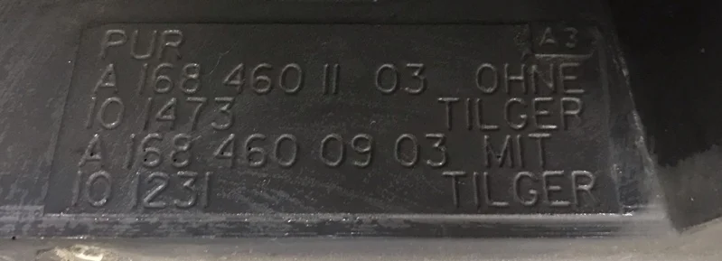 Руль Mercedes-Benz A160 W168 166.960 2001 - миниатюра 3