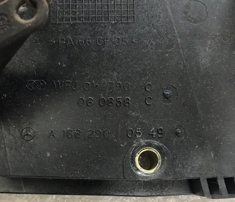 Блок педалей Mercedes-Benz A160 W168 166.960 2001 - миниатюра 2