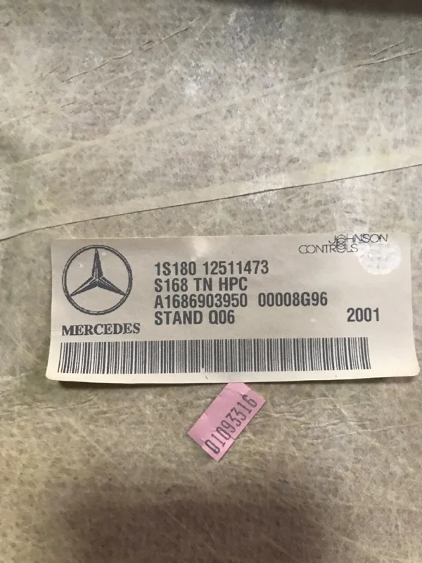Обшивка Mercedes-Benz A160 W168 166.960 2001 - миниатюра 2