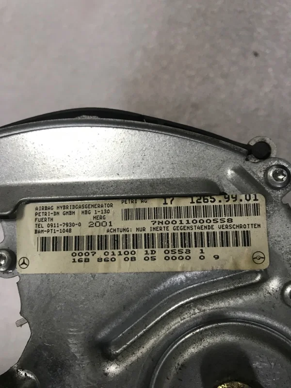 Подушка Mercedes-Benz A160 W168 166.960 2001 - миниатюра 2