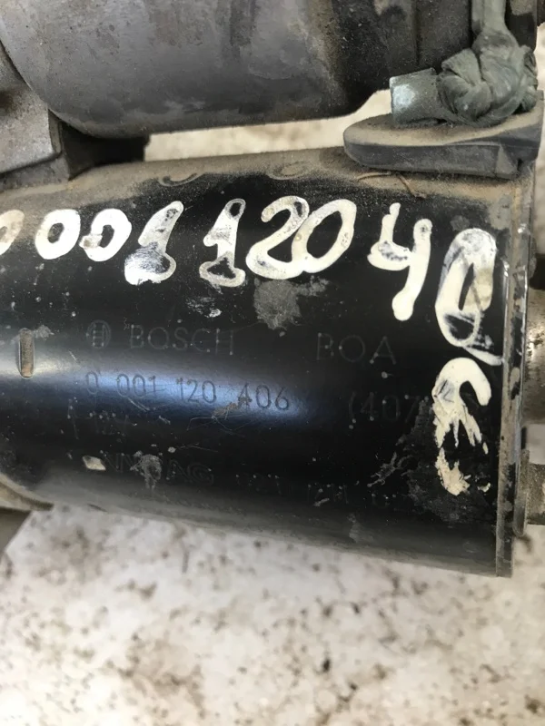 Стартер Volkswagen Polo 6N1 AKK 2000 - миниатюра 2