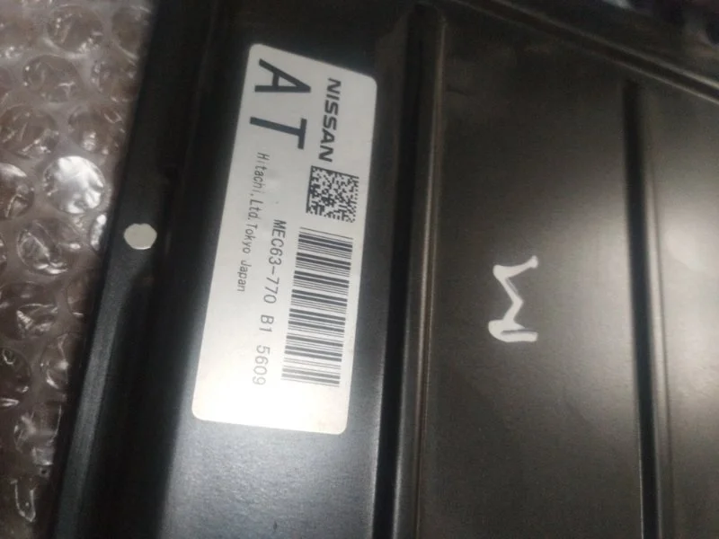 Блок эбу MEC63770 B15609 AT nissan Murano Z50 - миниатюра 3