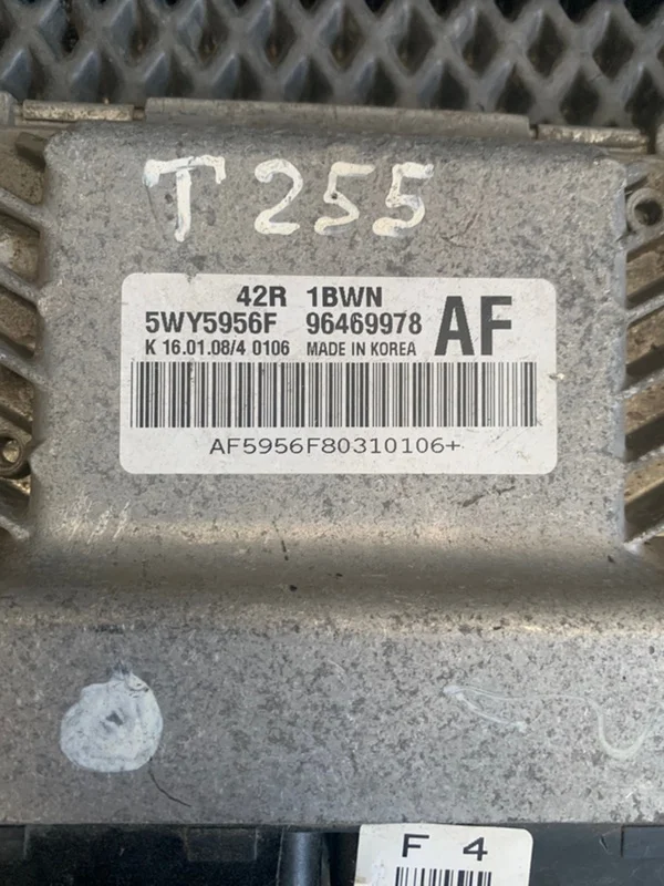 Блок управления ДВС Chevrolet Aveo 2011 - миниатюра 2