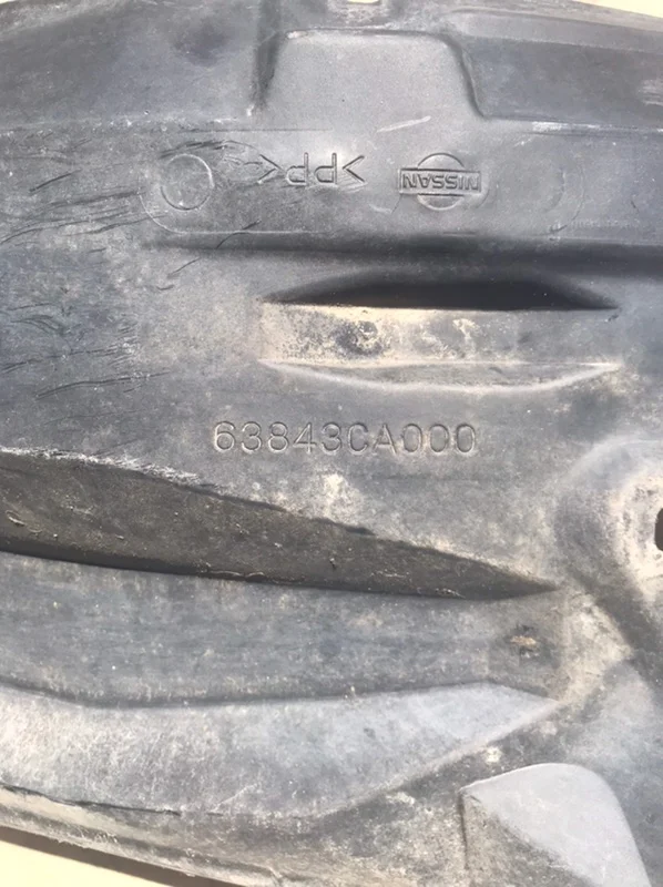 Подкрылок nissan Murano Z50 VD35DE 2005 - миниатюра 5