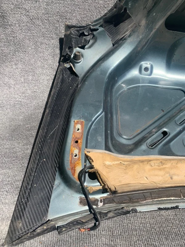 Крышка багажника daewoo nexia N100 G15MF 1999 - миниатюра 6