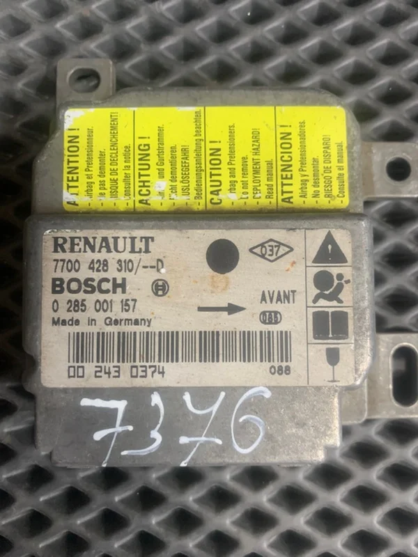 Блок аирбага RENAULT CLIO 2/LUTECIA2 СЕДАН (L65) - миниатюра 2
