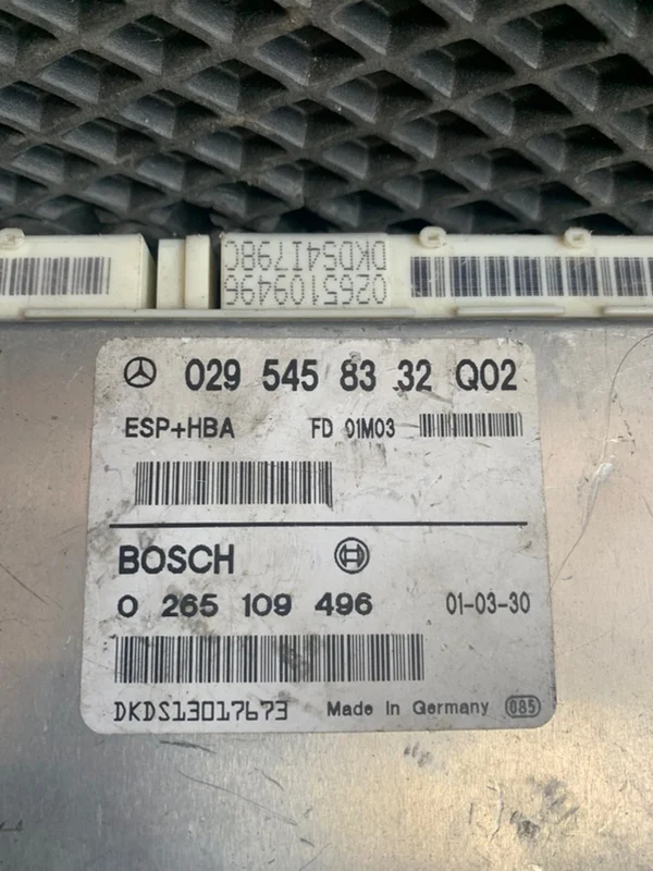 Блок управления (ЭБУ) Mercedes-Benz A160 W168 - миниатюра 2