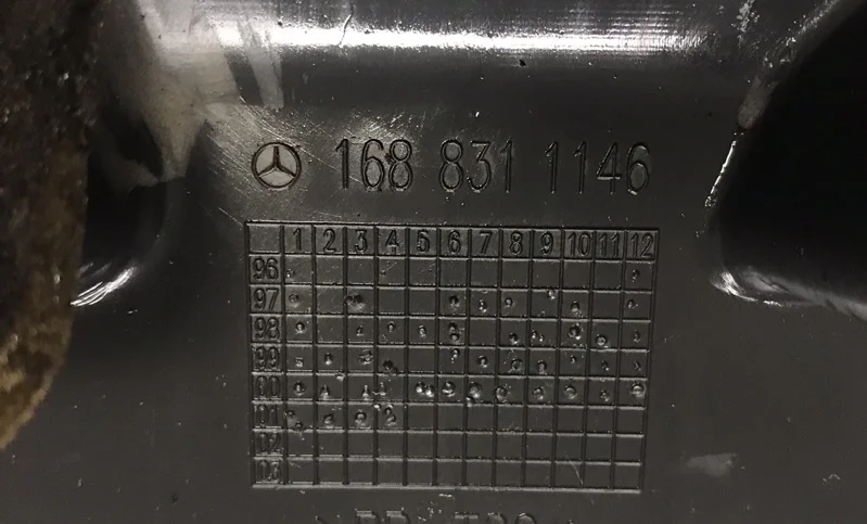 Воздуховод Mercedes-Benz A160 W168 166.960 2001 - миниатюра 4