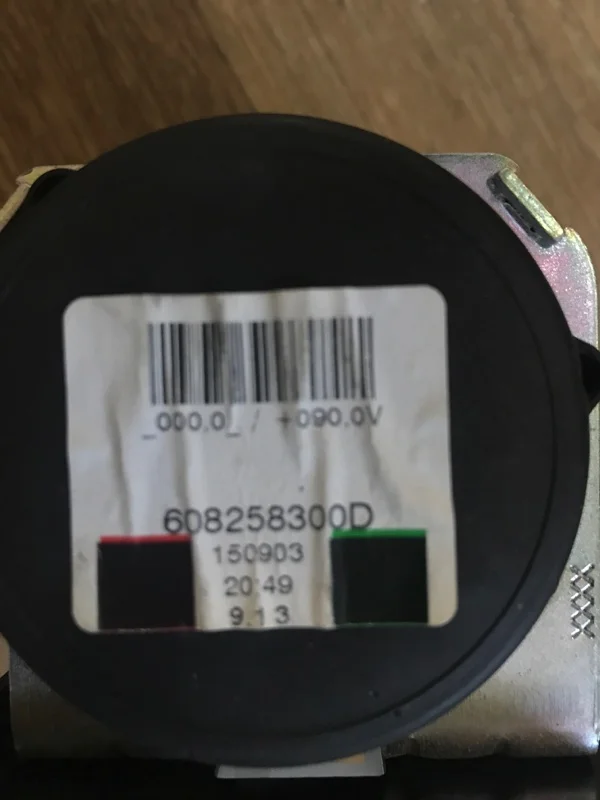 Ремень безопасности Nissan Almera G15 1.6 2015 - миниатюра 2