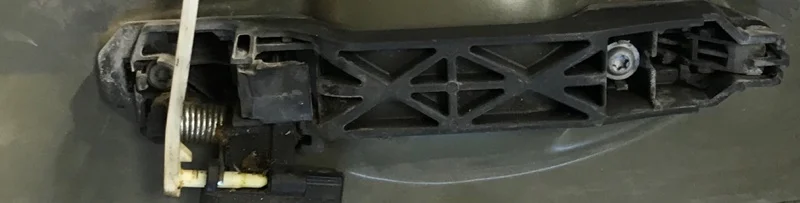 Ручка двери внешняя toyota Avensis Т 250 1.8 2005 - миниатюра 2